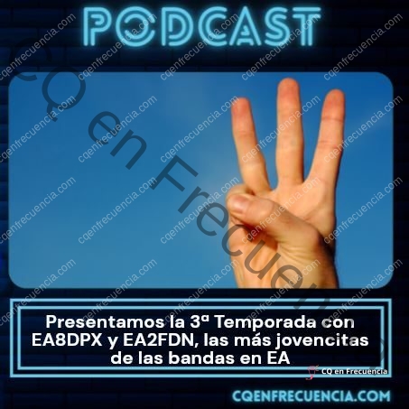 EP78 – Presentamos la 3ª Temporada con EA8DPX y EA2FDN, las más jovencitas de las bandas en EA