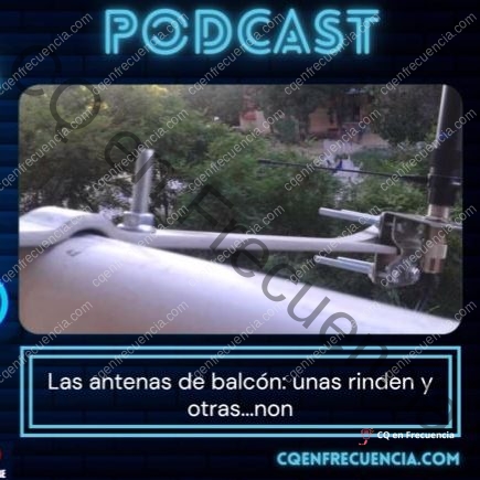 111 - Las antenas de balcón para HF 2 antenas de balcon hf podcast